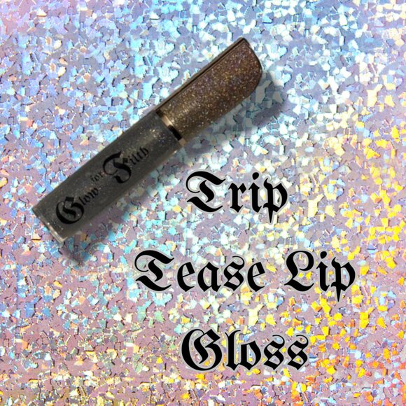 Trip Tease – Glow for Filth Lip Gloss (Small Indie Brand) - NEW/SEALED - Picture 1 of 4